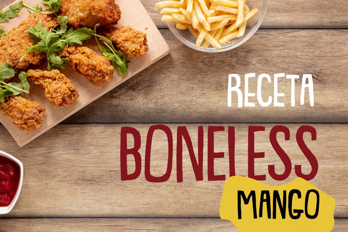 Receta para hacer boneless con mango – eclecticoh