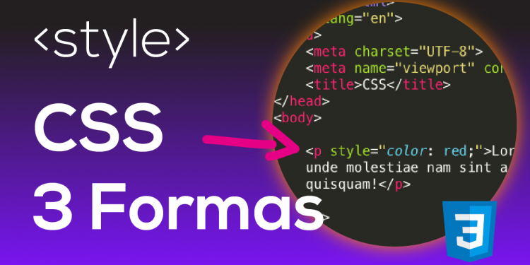 3 formas de agregar css a html