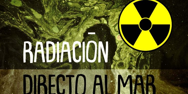 agua radioactiva