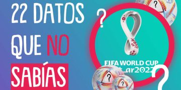 Copa mundial de Futbol Qatar 2022 (22 DATOS INTERESANTES)